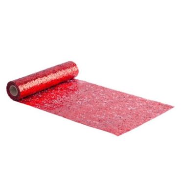Chemin de Table - Coquettes Paillettes - Rouge Chemin de Table - Coquettes Paillettes - Rouge