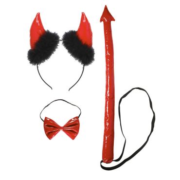 Pack de diablesse en vinyle rouge