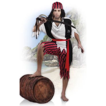 Déguisement Pirate Homme - Taille Unique