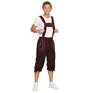 Pantalon à Bretelles Bavarois "Klaus" - Taille L