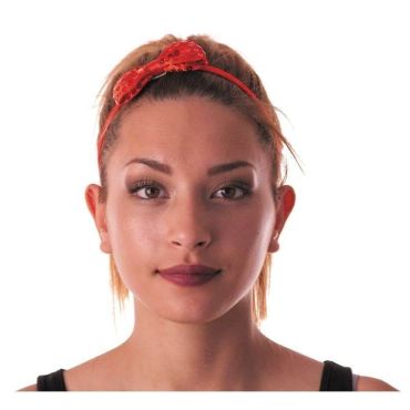 Véritable Noeud Papillon à Sequins - Rouge Véritable Noeud Papillon à Sequins - Rouge