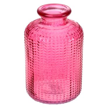 Un magnifique vase en verre de couleur fuchsia pour votre événement | jourdefete.com