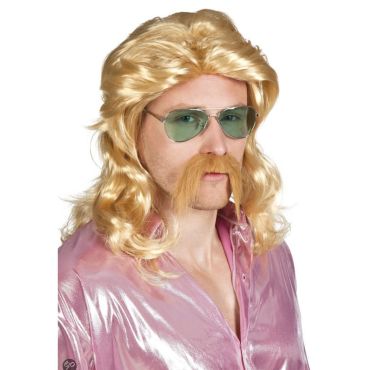 Perruque et Moustache Barry