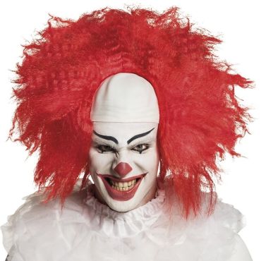 Perruque Adulte - Clown Rouge