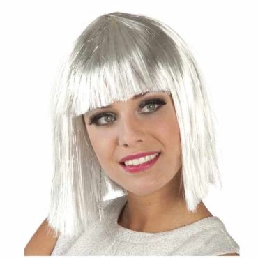 Perruque Gigi Glamour Blanc / Argent
