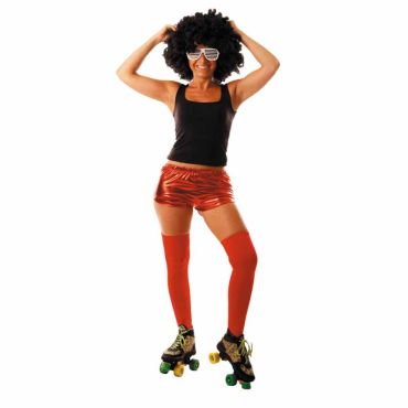 Mini short Disco - Taille Unique - Rouge