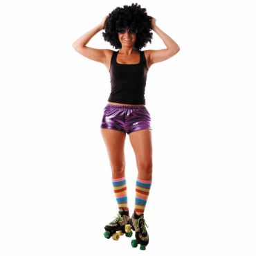 Mini short Disco - Taille Unique - Violet Mini short Disco - Taille Unique - Violet