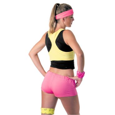 Brassière Fluo Jaune Femme - Taille Unique