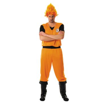 Déguisement Manga Orange Homme - Taille Unique