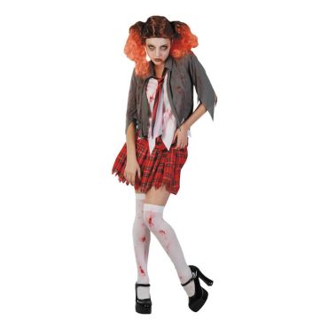 Déguisement Etudiante Zombie Femme - Taille Unique