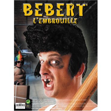 Perruque Bebert l'Embrouille Noire