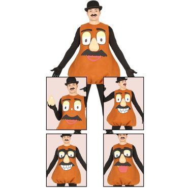 Costume Monsieur Patate Homme - Taille Unique