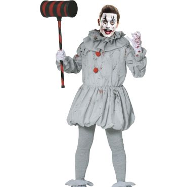 Déguisement Clown Tueur Ensanglanté - Taille au Choix