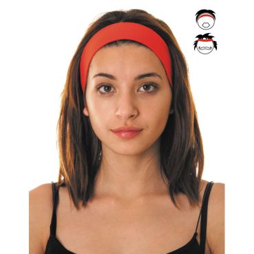 Bandeau 80's - Rouge - Adulte