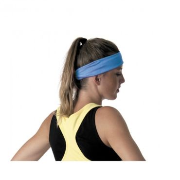 Bandeau 80's - Bleu Fluo