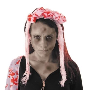 Serre-tête Mariée Ensanglantée