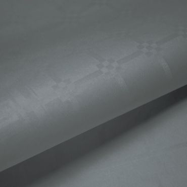 Rouleau de Nappe Damassé Gris 25 m