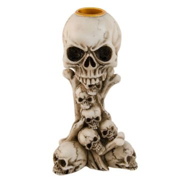 Bougeoir Têtes de Mort