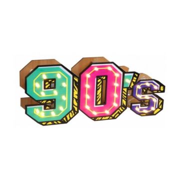 deco lumineuse annees 90 | jourdefete.com