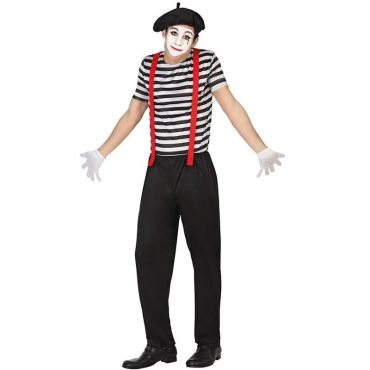 Déguisement de Mime pour Homme - Taille au Choix