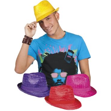 Chapeau Hawaïen Aruba - Couleur au choix