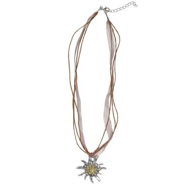 Collier Edelweiss pour l'Oktoberfest