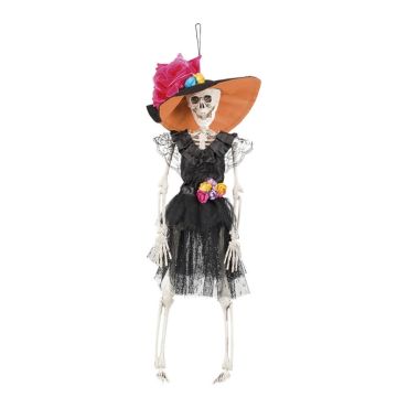 Décoration Squelette Femme Day Of The Dead