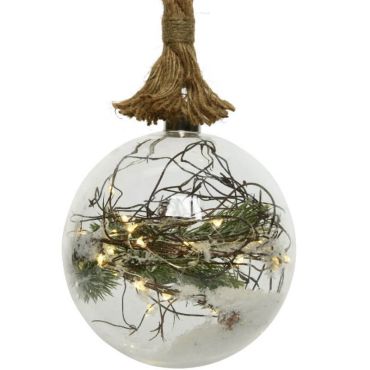 boule lumineuse avec corde de noël | jourdefete.com boule lumineuse avec corde de noël | jourdefete.com