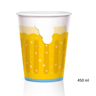 Sachet de 6 Gobelets Oktoberfest - 450 ml