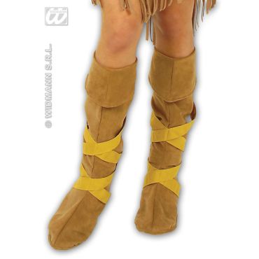Accessoire de Déguisement Paire de Couvre-Botte Indienne