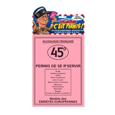 Permis de s'reservir géant