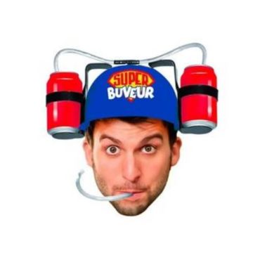 Casque Anti-Soif Super Buveur | joudefete.com