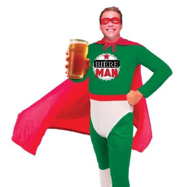 costume adulte biere man | jourdefete.com