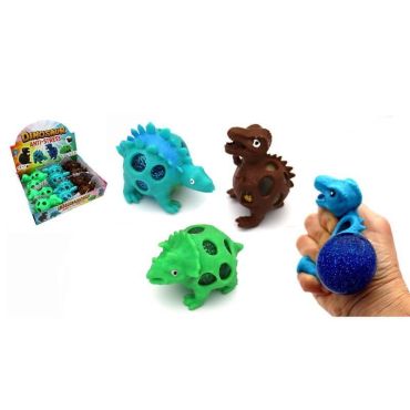 Dinosaure anti-stress avec paillettes modèle aléatoire