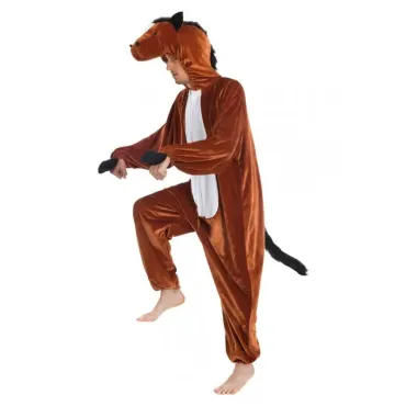 Déguisement de cheval en taille unique avec capuche | jourdefete.com