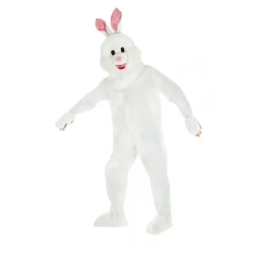 Costume de mascotte de lapin blanc | jourdefete.com