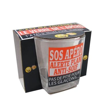 Verre Apéro "SOS Apéro"