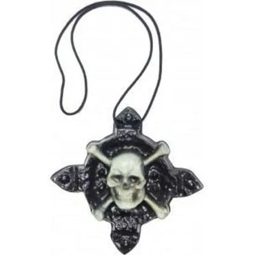 médaillon tête de mort | jourdefete.com