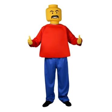 Déguisement pour homme lego mr blockhead