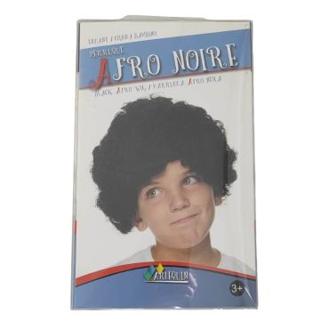 perruque afro noire enfant | jourdefete.com