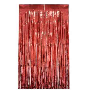 rideau lamelles rouge | jourdefete.com