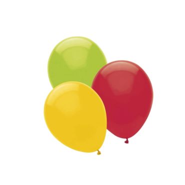 10 ballons multicolores avec feutre | jourdefete.com