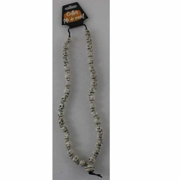 Collier à têtes de mort pour adulte