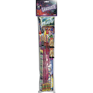 Assortiment Graduate 52 pièces pour feu d’artifice complet | jourdefete.com