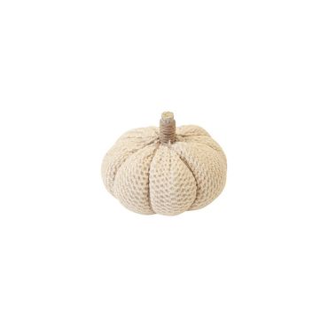 Citrouille d'automne en maille épaisse beige moyen modèle décoration de table festive | jourdefete.com Citrouille d'automne en maille épaisse beige moyen modèle décoration de table festive | jourdefete.com