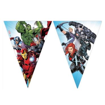 guirlande de fanions anniversaire avengers