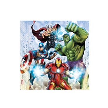 20 serviettes papier avengers