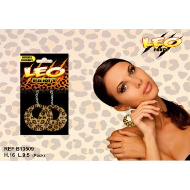 Boucles d'oreilles - Collection léopard