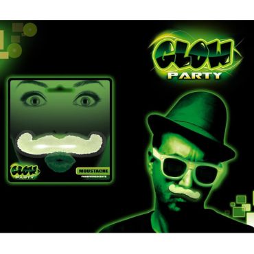Moustache phosphorescente Moustache phosphorescente