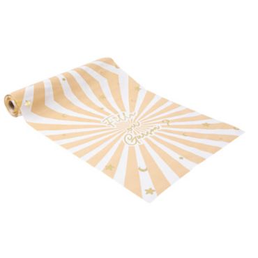 chemin de table en tissu baby nude fille ou garçon